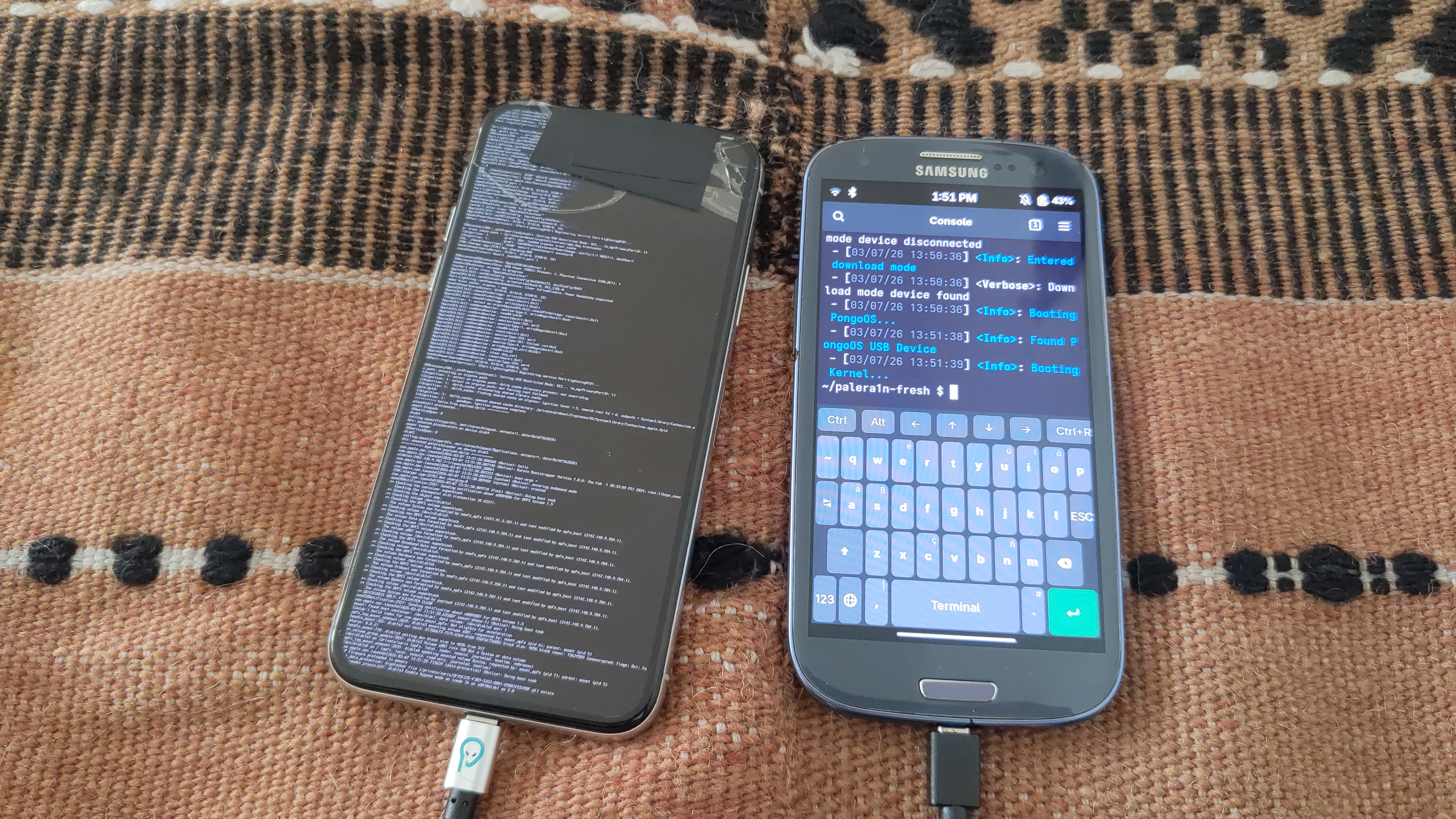 Kernel booting on iPhone X